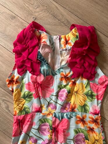 Overalls: L, color - Multicolored, With the straps — 2