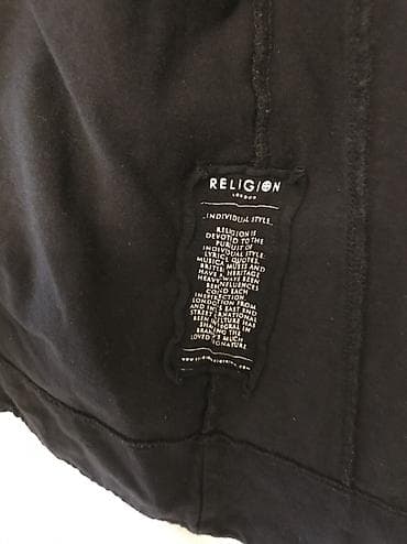 extera jakne: Original RELIGION London duks /jakna sa dzepovima i kapuljacom L Crna — 6