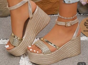 mokasine ženske kozne: Sandals, 37 — 1