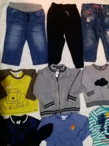 elegantni kompleti: Veliki kvalitetni paket za decaka 80(9-12meseci) Odlican paket za — 8
