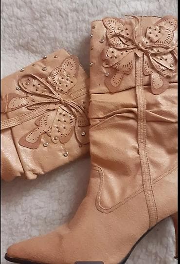 bez bermude: Čizme, 37, bоја - Bež — 2