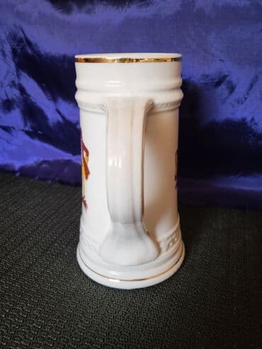 jelen pivo krigla: Krigla 1 nova Zajecar porcelan 70te. Krigla Zajecar porcelan — 5