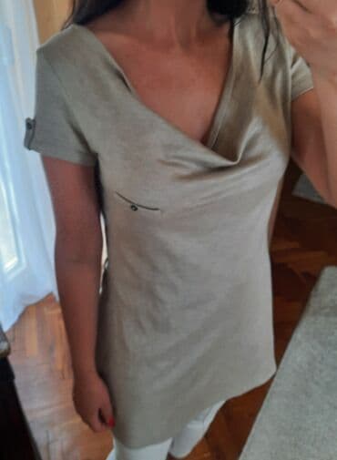 najlepse haljine za svecane prilike: Cache Cache M (EU 38), color - Beige, Short sleeves — 2