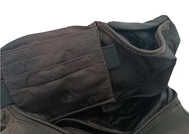 ženske torbe david jones: Originalna GiGi NEW YORK ženska torba od prirodne kože – tamno braon — 4