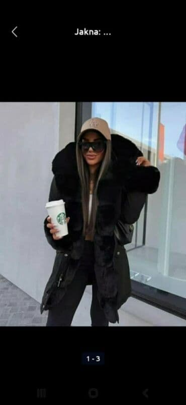 Zimske jakne: Jednobojni, Sa postavom, Veštačko krzno — 1