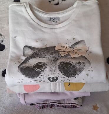 Bundle: Sweatshirts, Leggings, For girls, age: 5-6 years