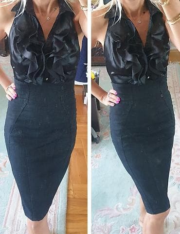 XOXO jeans, americki brend prelepa haljina baš, donji deo teksas, a