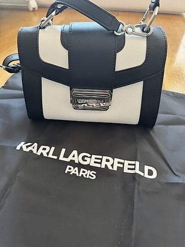 Karl Lagerfeld Paris torba – model sa ručkom i kaišem preko ramena