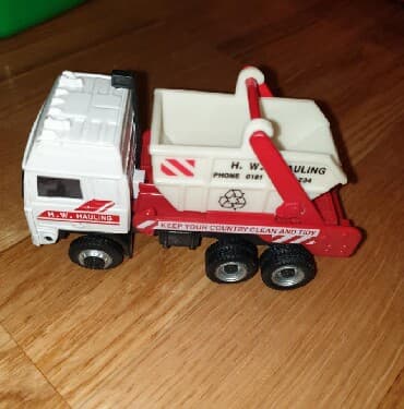 mala sirena igracka: Automobilcic kamion djubretarac Hauling. Ili za prenos papira i suta — 3