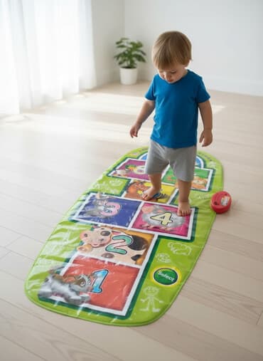 produzeni modeli farmerki: Zippy mat Animal hopscotch play mat,duz.180,sir.max/min.83/60 cm.2 — 2
