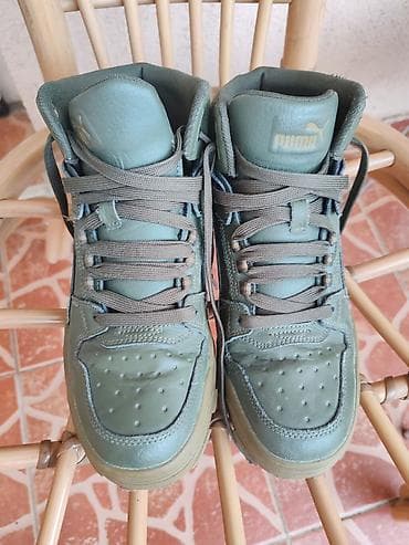 takko novi sad: Puma visoke patike – maslinasto zelene - Model: Puma 392214-03 — 1