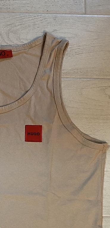 la perla: HUGO muška majica bez rukava M Majica bez rukava sa okruglim izrezom — 2