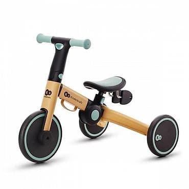 tricikl sa ruckom: KINDERKRAFT TRICIKL 3U1 4TRIKE SUNFLOWER BLUE Tricikl 4Trike — 1