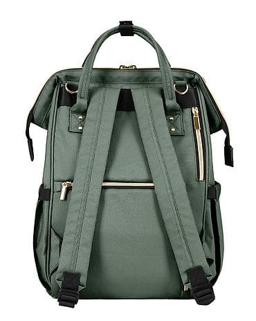 deciji satovi igracke: KikkaBoo Torba za mame Siena premium – army green (Šifra: KKB2) — 1