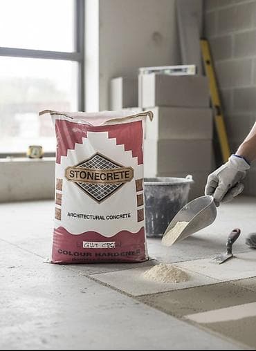 STONECRETE Architectural Concrete – Colour Hardener (Light Cream) -