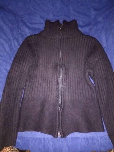siroke pantalone za devojcice: Casual sweater, 140-146 — 1