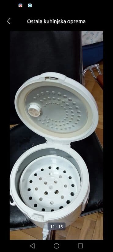 Šporeti i ugradne ploče: Friteza na paru idealna za pripremu Povrća. Pirinča ili drugih — 4