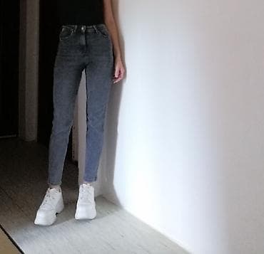 bershka baletanke: Farmerke lot xs 34, Stradivarius farmerke xs 34 nosene 3,4 puta, mango — 6