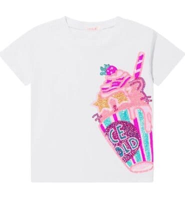 rucno pletene haljine za devojcice: Round neck, Short sleeve, 86 — 2