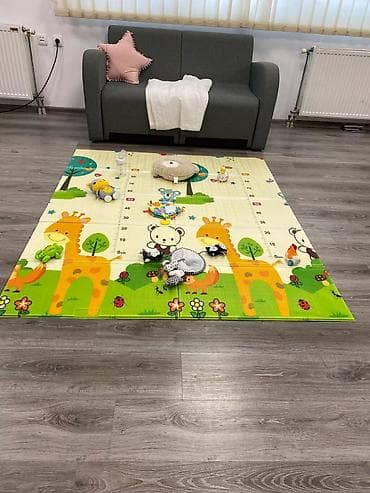 sklopiva podloga za bebe: Podloga za igru od XPE pene Lovely Forest 150x180 cm – šifra — 6