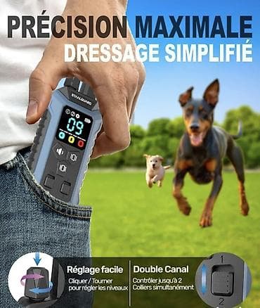 Pet Equipment & Accessories: STALGUARD ST30-Pro DUAL – elektronski komplet za obuku pasa - Komplet — 6