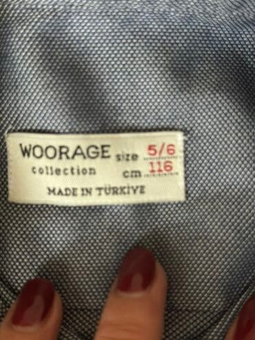 Long sleeve, No pattern, 116-122 — 3