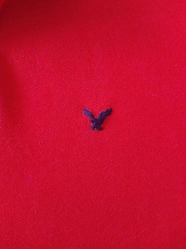 sorc velicina 33: Men's T-shirt American Eagle, bоја - Crvena — 6