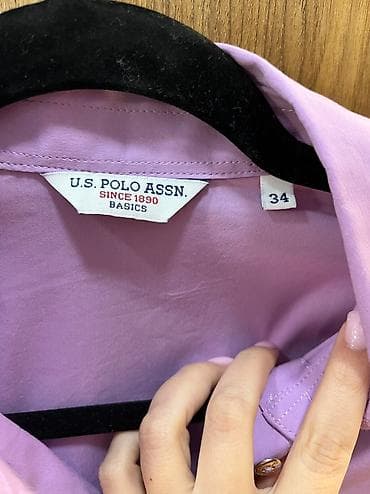 helanke l: U.S. Polo Assn, XS, Pamuk, bоја - Lila — 4