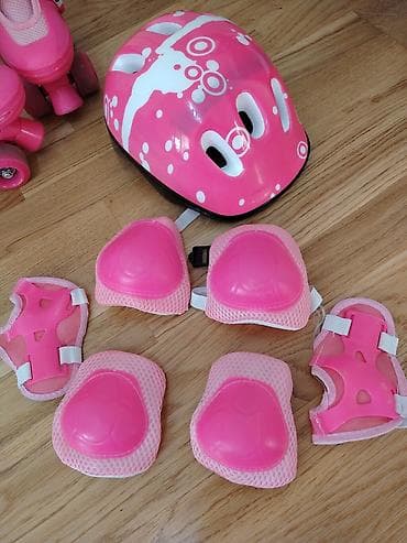 Roleri i rolšue: Komplet za rolanje za decu – roleri na četiri točka + kaciga + — 2