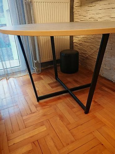 Kids' furniture: Okrugli sto za trpezariju/rad - Prečnik ploče: približno 110–120 cm — 1