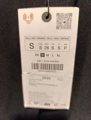 ps kompleti sako i pantalone: Zara S (EU 36), bоја - Crna, Večernji, maturski, Drugi tip rukava — 7