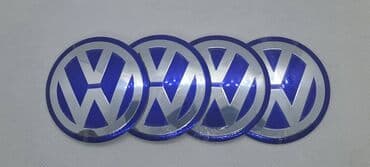 auto dijagnostika delphi: Plastificirane nalepnice za felne VOLKSWAGEN plave 4 kom. VOLKSWAGEN — 1