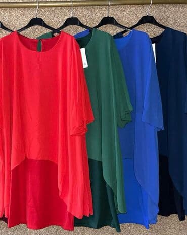 prsluci za punije dame: Amari 3XL, 4XL, 5XL, bоја - Crna, Koktel, klub, Dugih rukava — 3