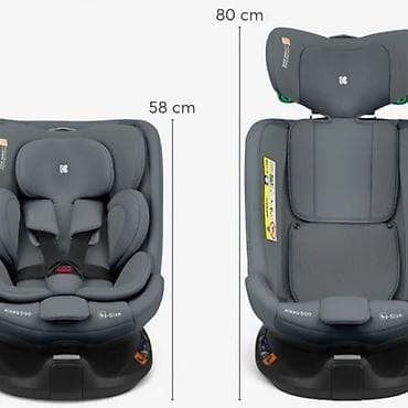 Autosedišta: Kikka Boo Autosedište 40–150 cm I-Van i-Size ISOFIX, Dark Grey (KKB0) — 4