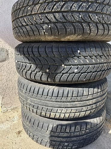 Auto delovi, gume i tjuning: Skinute sa VW Golf 5 Alufelne 5x112 195 65 R15 ET55 centralna rupa — 3