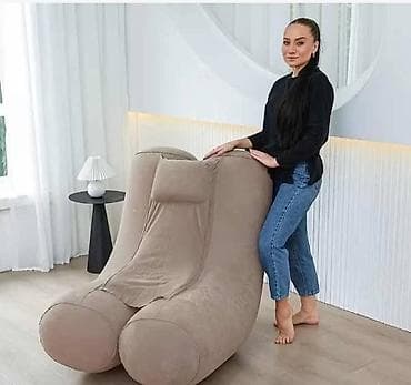 uradi sam namestaj za terasu: Višenamenska na naduvavanje sofa/fotelja – model Single Size Leedsooy — 5