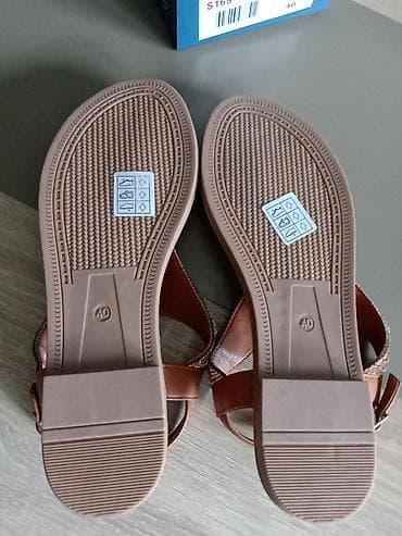 sandale 7 cm: Ženske sandale Emelie Strandberg – model S169 - Veličina: 40 - Boja — 6
