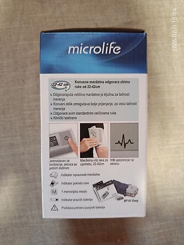 Medicinska odeća: Nov merač krvnog pritiska Microlife BP A1 Easy. Iz Subotice sam — 3