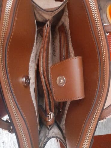 rucna torbica: Elegantna torbica, Guess, Materijal: Koža — 4