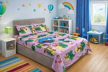 kupujemprodajem posteljina novi pazar: Decija posteljina.100 %pamuk kvalitetan. Materijal nežan na dodir i — 4