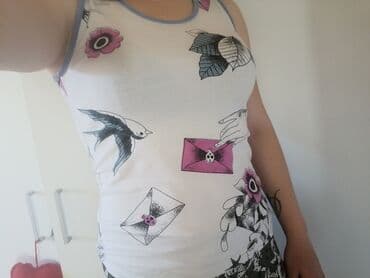 bela bluza kombinacije: S (EU 36), M, L, Pamuk, bоја - Bela — 2