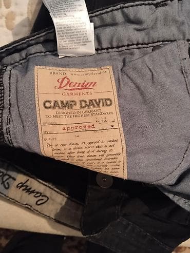 kožna jakna s: Camp David original farmerke,nove bez etikete,velicina na slikama — 4