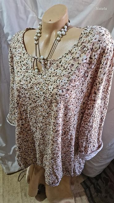 koton bluze: 3XL Laura Torelli 700din Elegantna pamučna sa elastinom vrhunska — 3