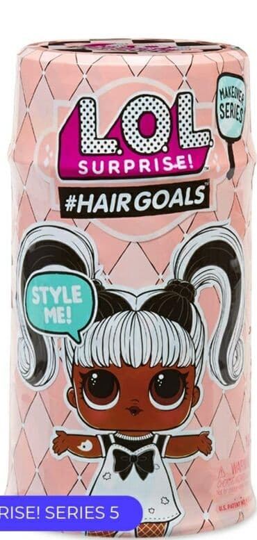 bamblbi igracka: LOL SUPRISE hairgoals, lutka igracka sa kosom. Ultra rare - veoma — 5