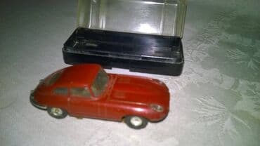 dečiji motor na akumulator: Faller Jaguar E tip, 1:87(6,5 cm.)za autopistu,ispravan motor,fali — 1