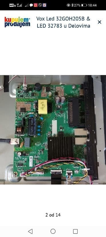 lidl aparat za espreso: Vox LED televizori za delove – modeli LED 32GOH205B i LED 32783 — 3