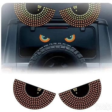 Auto delovi: LED nalepnice “Devil’s Eye” za automobil – USB - Dekorativne LED — 1