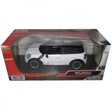 Metalni auto 1:24 – MINI COOPER S Countryman (bela boja) Izuzetno