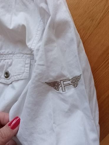 majice sa 34 rukavima: Komplet za devojčice – bela majica i lagana jaknica mešano. cena je po — 3