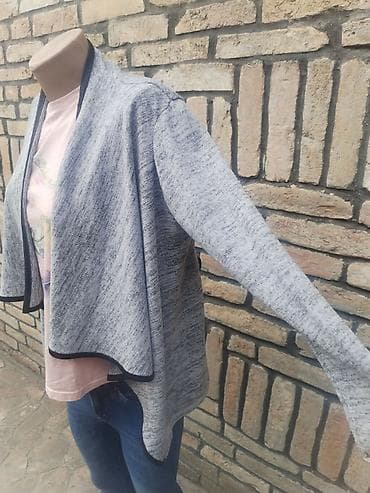 crne premiate: Kardigan, velicina M – super očuvan. - Model: otvoreni kardigan bez — 2